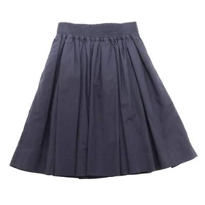 5144AN gonna bimba WOOLRICH girl kid cotton skirt blue - Bild 1 von 4