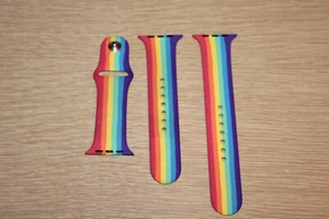 Apple Pride 2020 Edition Sport Band for Watch Series 5 - Regular (44mm) EUC - Zdjęcie 1 z 5