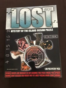LOST Jigsaw Puzzle #1 of 4 THE HATCH Complete Set. 1000 pieces - Picture 1 of 3