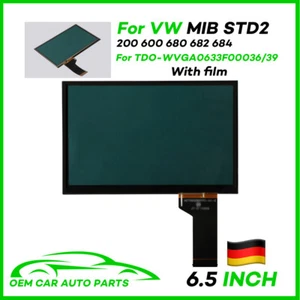 Für VW MIB STD2 680 600 200 682 Autoradio Navigation TouchScreen Digitizer Panel - Picture 1 of 6