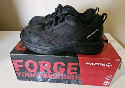 Zapato de trabajo Wolverine W231008 para mujer Bolt Durashocks tejido Carbonmax negro 7 M Foto 1 de 4