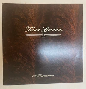 1977 Ford Thunderbird T-Bird Town Landau New Car Dealer Brochure Nice - Picture 1 of 5