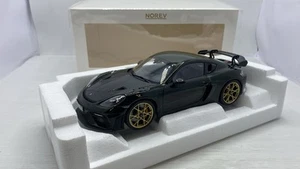 NV187250 Norev Porsche Cayman GT4 RS 2023 Weissach Pack Brewstergreen 1/18 - Foto 1 di 7