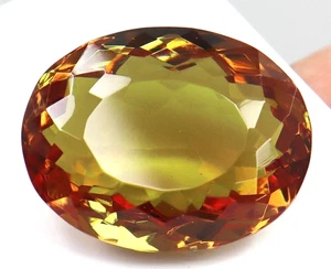 AAA+ Gemstone EGL Certified Color Changing Natural Alexandrite Oval Cut 70 Ct+ - Picture 1 of 7