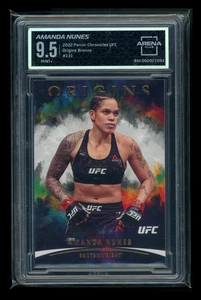 2022 Panini Chronicles UFC Origins Bronze Amanda Nunes #131 MMA Arena Club 9.5 - Picture 1 of 2
