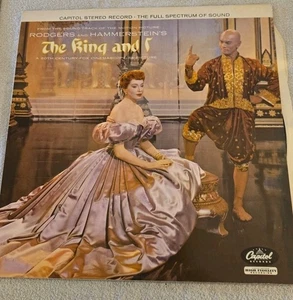 The King I Capitol Records Original Soundtrack Vinyl Album Near Mint - Picture 1 of 4