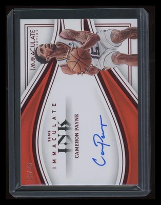 Tinta Panini Immaculate Collection 2023 Cameron Payne #II-CAM roja 16/25 Foto 1 de 2