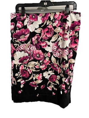 FALDA LÁPIZ FLORAL WHITE HOUSE BLACK MARKET para mujer 12 Foto 1 de 4