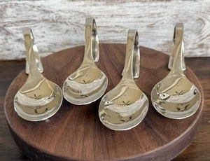 WMF Cromargan Happy Spoons Edelstahl Vorspeise RAR Hors Doeuvre 4 Stück - Bild 1 von 5