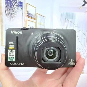 Nikon COOLPIX S9200 16MP 18x Optical Zoom Vintage Digital Camera English - Picture 1 of 11