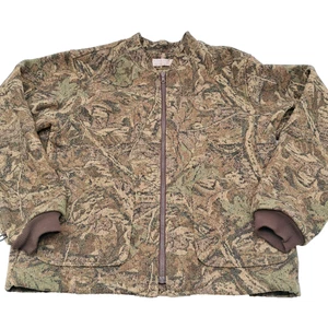 Vintage Filson 100% Virgin Wool Full Zip Camo Jacket Shacket Size M Hunting READ - Picture 1 of 19