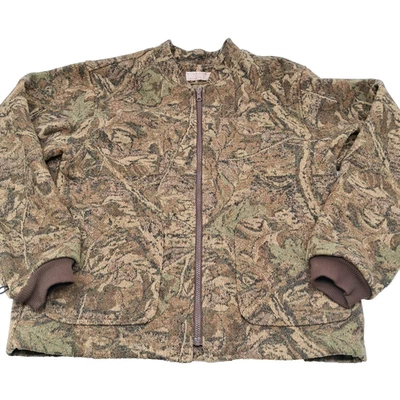 Vintage Filson 100% Virgin Wool Full Zip Camo Jacket Shacket Size M Hunting READ - Image 1 of 4