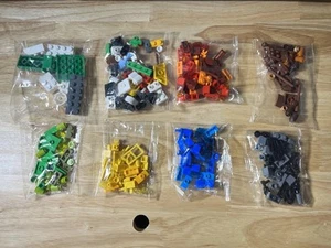 Lego Lot 0,25 Pfund brandneu kleine Detail Steine in versiegelten Tüten sortiert nach Farbe - Bild 1 von 5