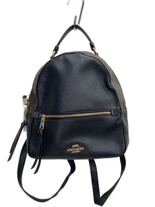 COACH Moda Borse Donna Zaino Donna Borsa Pelle Nero Monogram Cerniera - Foto 1 di 12