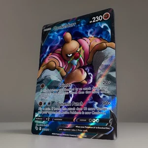 Conkeldurr V (Full Art) 073/078 Pokémon GO Holo Pokémon TCG Single - Bild 1 von 8