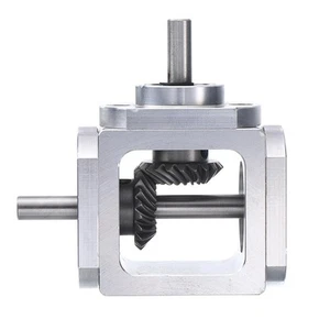 Gear-Box 90 Degree Right Angle Bevel Gear-Box 1:1 Single Output Shaft 12167 - Picture 1 of 6