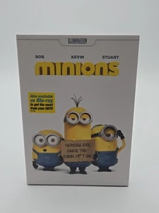 MINIONS DVD *Factory Sealed* w/ Digital Code, Slip Cover, & Bonus Features - Picture 1 of 4