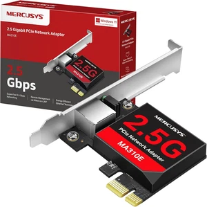 Tp-Link MA310E Pcie Scheda Di Rete 2.5 Gigabit, Scheda Wifi PC Fisso, RJ45, Wake - Foto 1 di 12