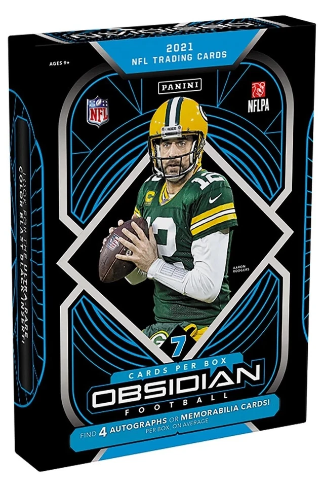 2021 Panini Obsidian Football Hobby Box - Rip + Ship - Image 1 of 1