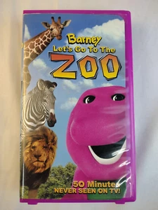 Barney - Lets Go to the Zoo (Vhs, 2001) Never Seen on TV - Bild 1 von 3