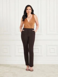 🧡 NWT Marciano Copper V-Neck Bodysuit Copper Size S 🧡 - Picture 1 of 4