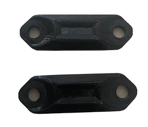 Placa de bloqueo en blanco para Kawasaki Ninja 300 250 400 125 ZX6R 636 - Imagen 1 de 3