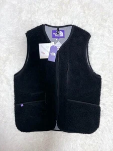 Chaleco de Campo THE NORTH FACE PURPLE LABEL Lana Boa WINDSTOPPER Talla L Negro NUEVO - Imagen 1 de 9