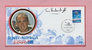 Australia - Sydney, 2000 Olympic Games Autographed Stamp cover, Tim Brabants - Picture 1 of 1