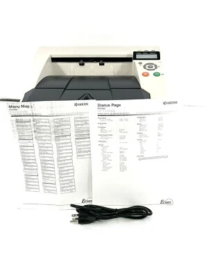 Kyocera Mita Ecosys FS-1370DN Workgroup Laser Printer,May Need Toner, Print Dark - Image 1 of 4