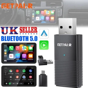 USB Wireless CarPlay Adapter For iPhone Apple Wireless Carplay Dongle Plug &Play - Picture 1 of 14
