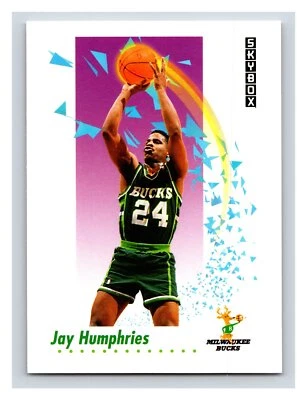 1991-92 SkyBox #158 Jay Humphries - Image 1 of 2