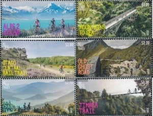 Stamps New Zealand 2018 Mi 3543-3548 MNH 2018 Radwege new zealand - Picture 1 of 1