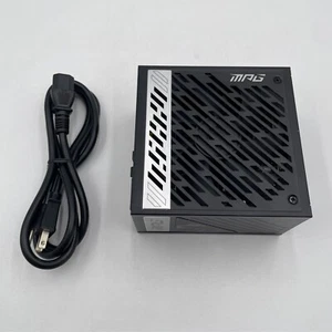 MSI MPG A750G 750W 80Plus Gold Modular Gaming Power Supply Black (No PSU Cables) - Afbeelding 1 van 5