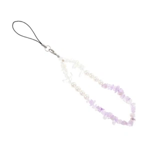 Pendentif Chaîne Téléphone Portable Sangle Cristal Cordon Perlé Pour - Zdjęcie 1 z 12