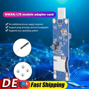 Desktop Computer Mini PCI-E to USB Adapter Card+SIM Slot 6/8pin Expansion Card D - Bild 1 von 7