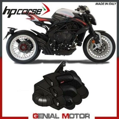 Exhaust Hp Corse Hydrotre Blk CC Mv Agusta Dragster Rr 800 2018 > 2019 - Imagem 1 de 4