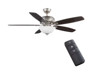 Hampton Bay Southwind II 52" Indoor LED Ceiling Fan W Light Kit & Remote - Picture 1 of 8
