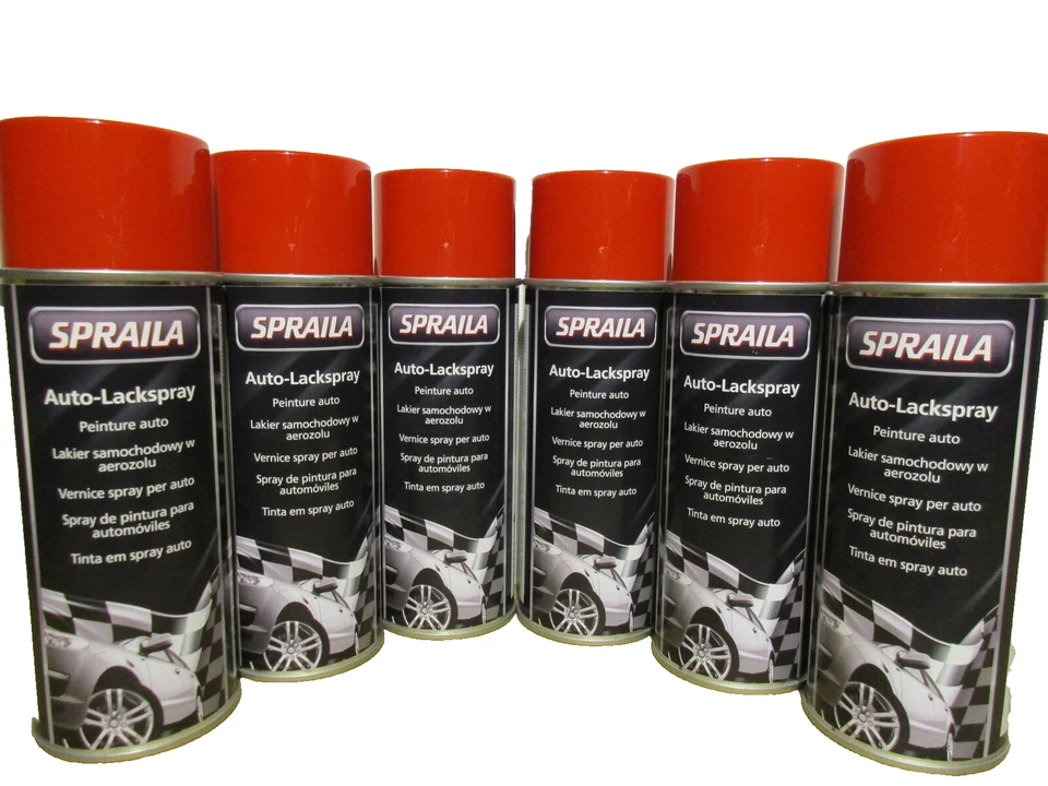 Auto-K Spraila Lackspray, 400ml - Feuerrot (300 006)