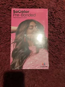 SOCOLOR PRE-BONDED PERMANENT COLOR SWATCH BOOK MINI STYLIST BOOK NEW SEALED - Picture 1 of 2