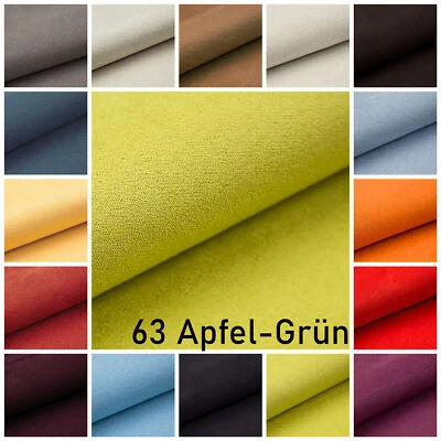 Polsterstoff Alcala Wildleder-Imitat Meterware Microfaser Bezugstoff Möbelstoff - Bild 1 von 3