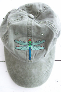 Dragon Fly Adjustible Baseball Cap from Bermuda Aquarium~One Size~100% Cotton