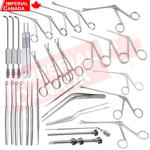 Juego de 32 piezas de instrumentos de endoscopia sinusal para instrumentos de cirugía de endoscopia sinusal - Imagen 1 de 2