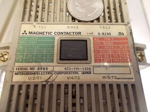 CONTACTOR MAGNÉTICO Mitsubishi Contactor S-k100 - Imagen 1 de 2