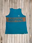 NFL Miami Dolphins Tank Top Men’s Size L | ‘47 Forty Seven Brand | 100% Cotton