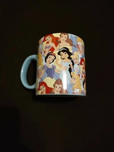 Disney Princesses Mug Ceramic Belle Cinderella Snow White Jasmine Aurora 20 Oz - Picture 1 of 3