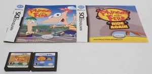 Lote de 2 juegos DS, Phineas y Ferb, Phineas y Ferb Ride Again - Imagen 1 de 2