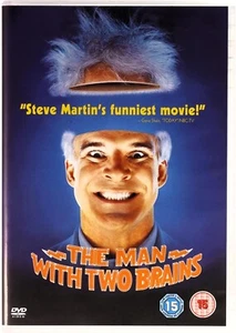 The Man With Two Brains DVD 80s Film Movie Steve Martin Kathleen Turner UK - Picture 1 of 2
