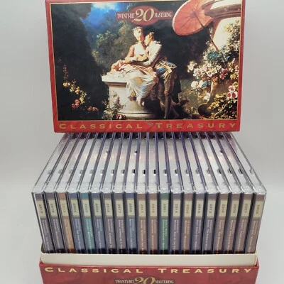 Intersound 20 CD Classical Treasury Boxed Set Fanfare Records Baroque Romantic - Image 1 of 4