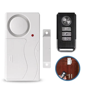 Juego de alarma con sensor magnético función simple con control remoto altavoz 110dB - Imagen 1 de 12