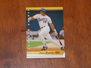 1993 UPPER DECK HOMERUN HEROS JUAN GONZALEZ HR1 #3 - Picture 1 of 2